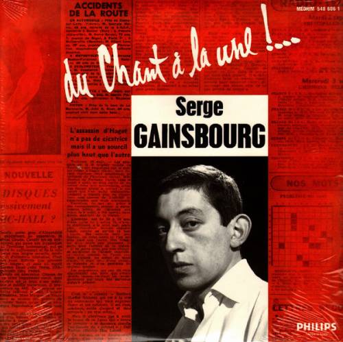 Serge Gainsbourg : Du chant à la une !